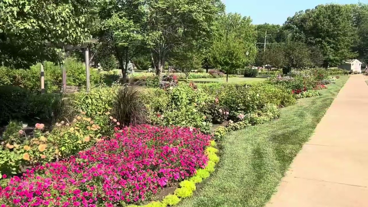 Eisenhower Park and Rose   Abilene, Kansas