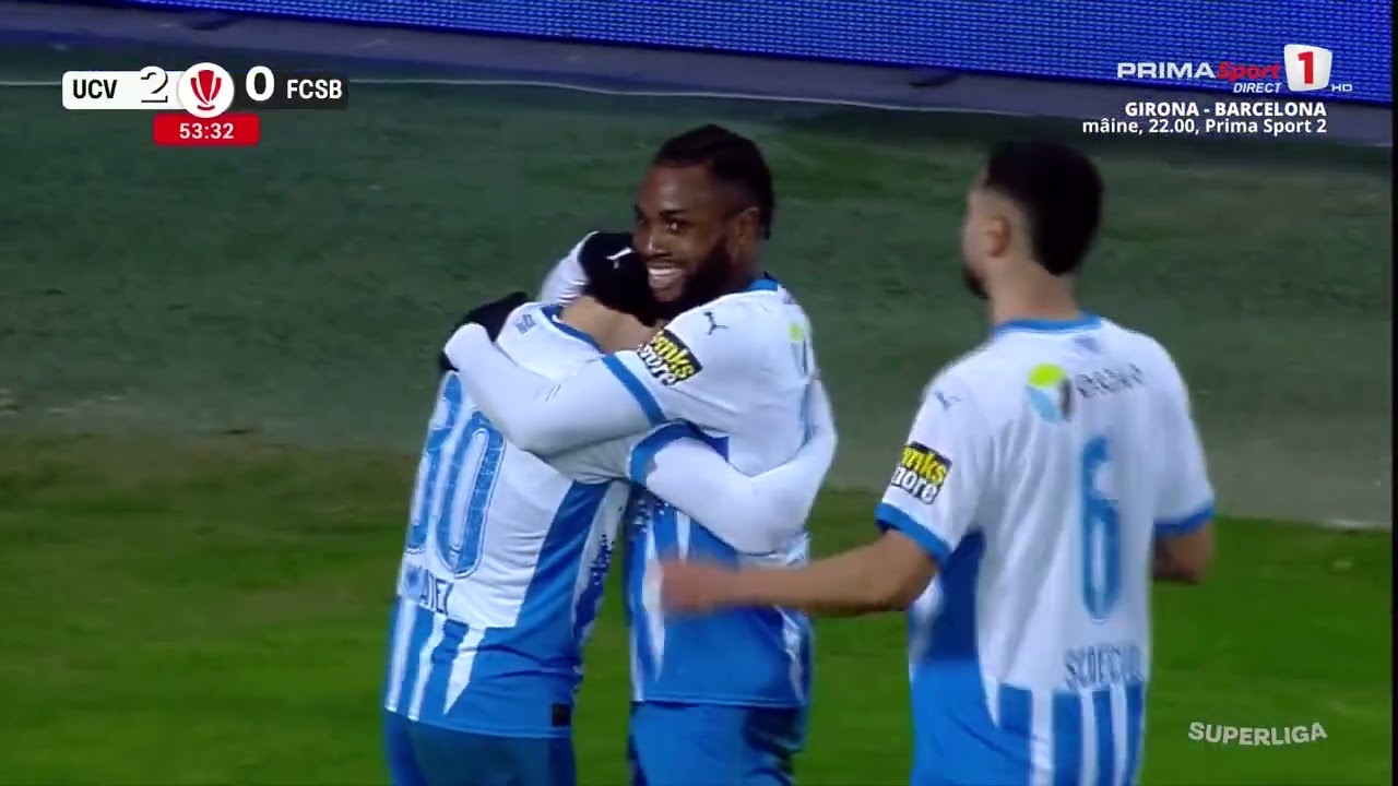 REZUMAT: Universitatea Craiova - FCSB 1-0. Play-off, doar un vis pentru FCSB. Craiova, victorie mare