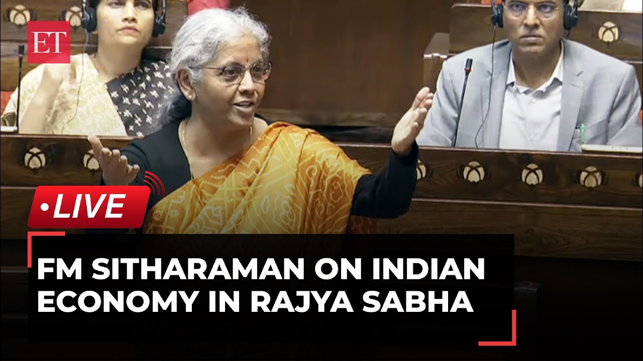 Live: Finance Minister Nirmala Sitharaman on the State of Indian Economy
