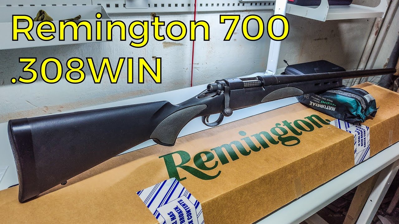 Remington 700 .308WIN | Розпаковка