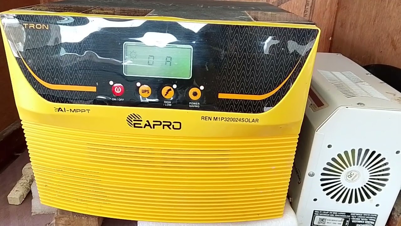 EAPROTRON 3200 Programming Inverter switches over to Battery Bank after sunset.Contact WA:8309279837