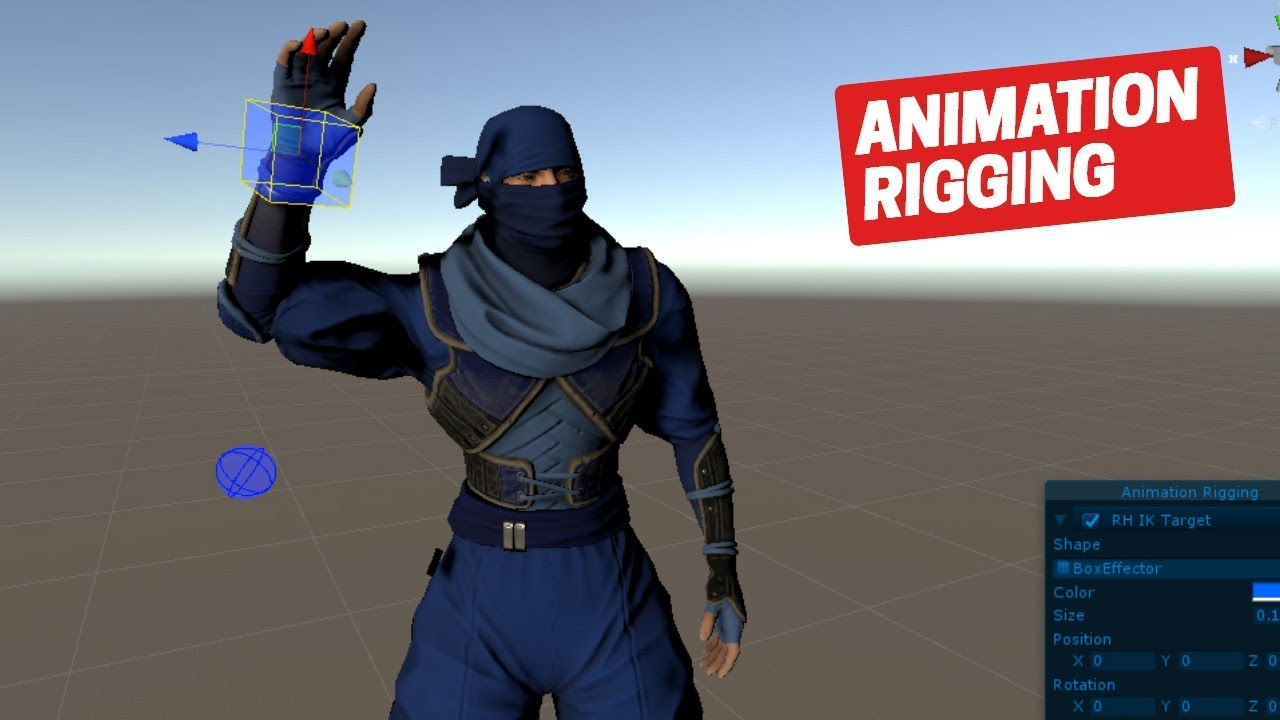 Introdução ao Animation Rigging da Unity