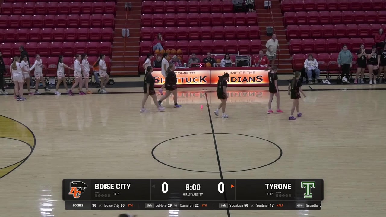 Boise City v Tyrone Regionals Basketball 2/19/26