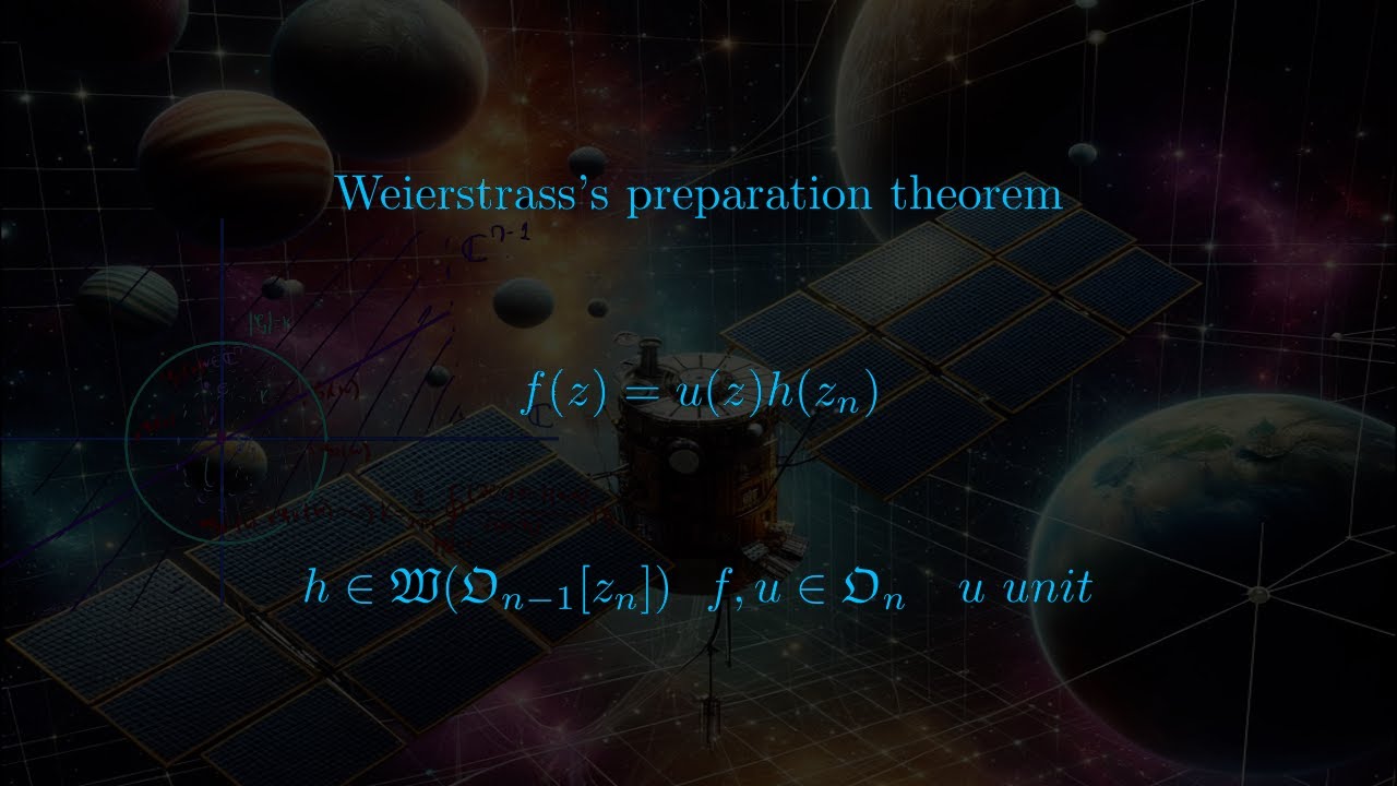 The Weierstrass Preparation Theorem