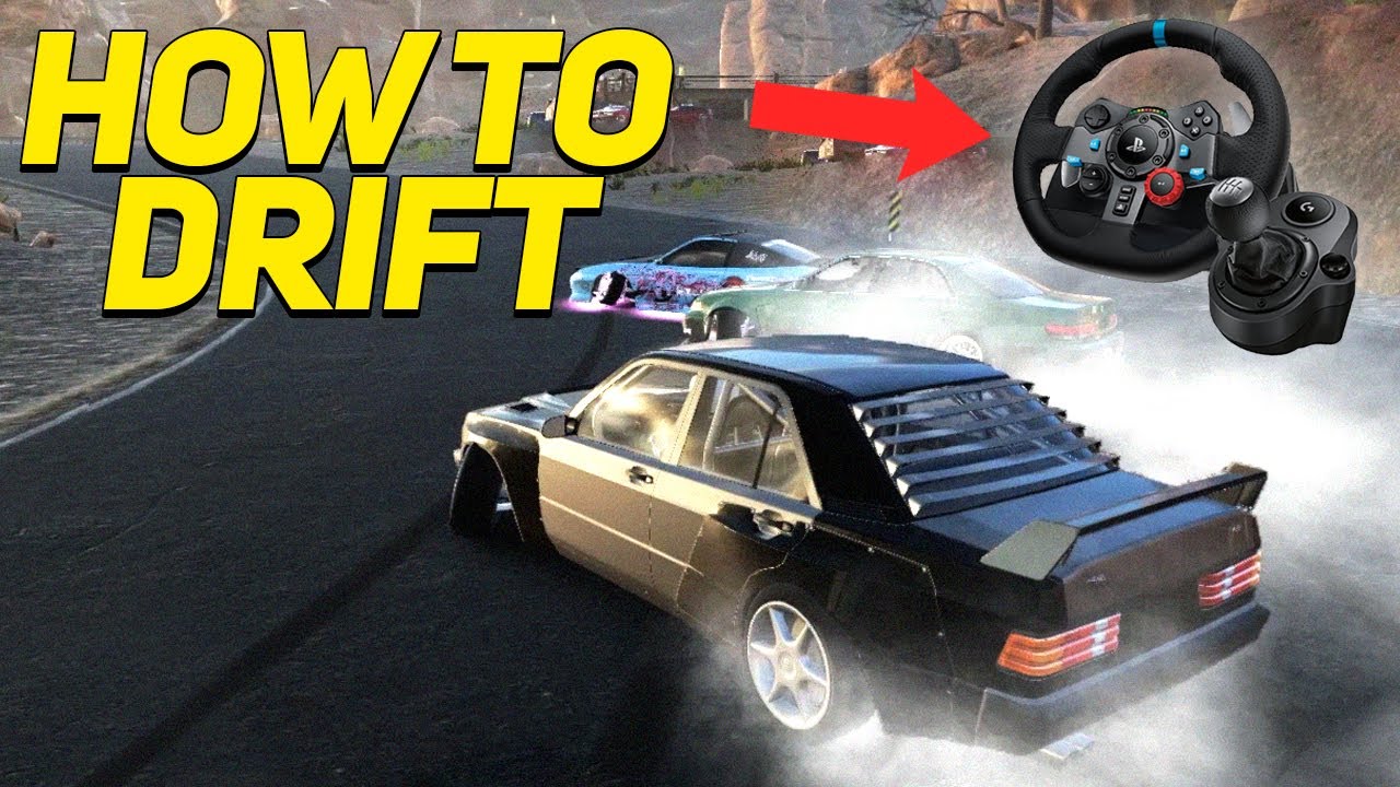 Как дрифтовать в CarX Drift Racing Online с помощью руля (без помощи)