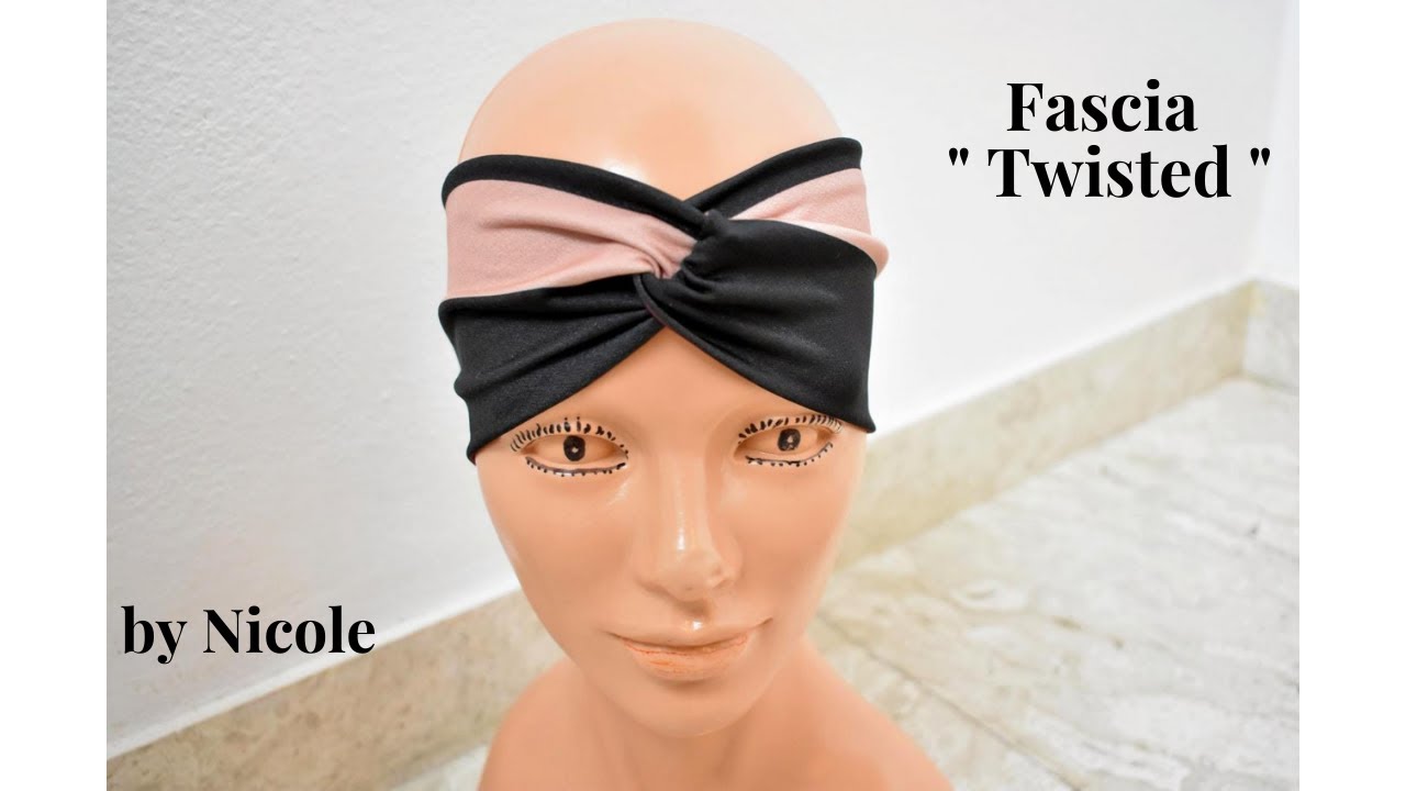 Cucire fascia per capelli " Twisted " in soli 5 minuti