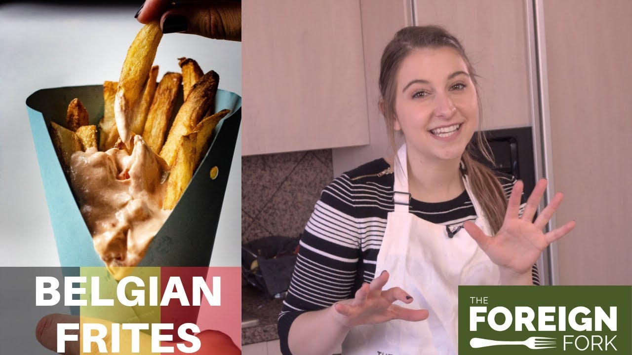 Как приготовить бельгийский картофель фри с андалузским соусом
