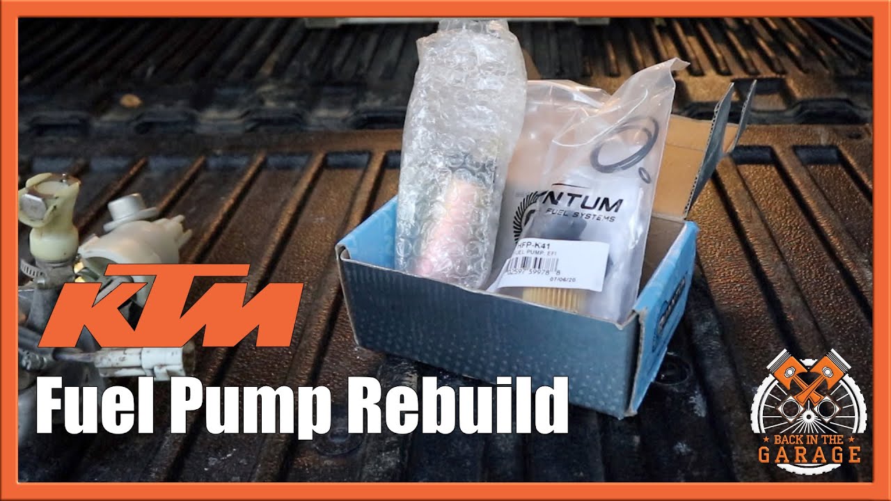 KTM 990/1090/1190/1290 Fuel Pump Rebuild | Back in the Garage