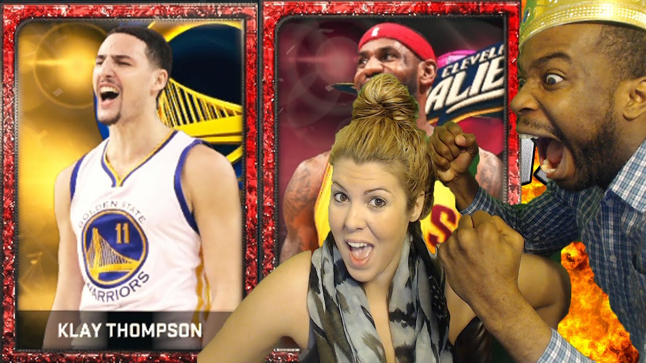 NBA 2k15 MyTEAM NEW '14-15 ALL-STAR PACK OPENING RUBY' 97 3 Klay Thompson! Lebron James