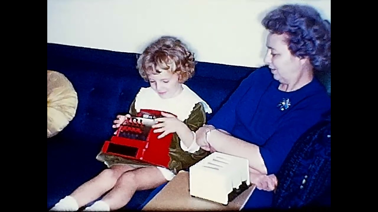 Christmas 1963 - Santa - Julie Birthday