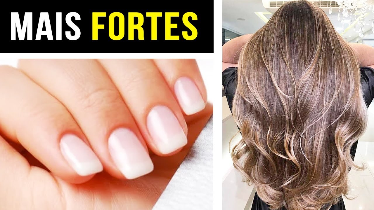 FORTALECER UNHAS e CABELOS com esses 8 Alimentos!