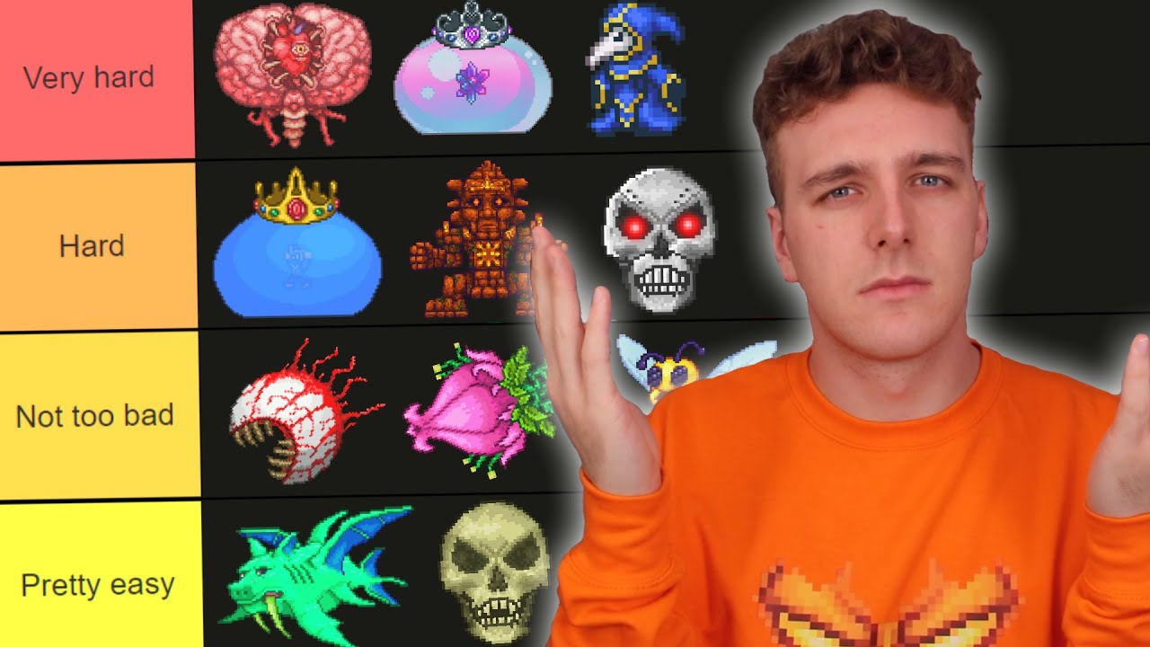 Рейтинг всех боссов в Terraria по сложности!