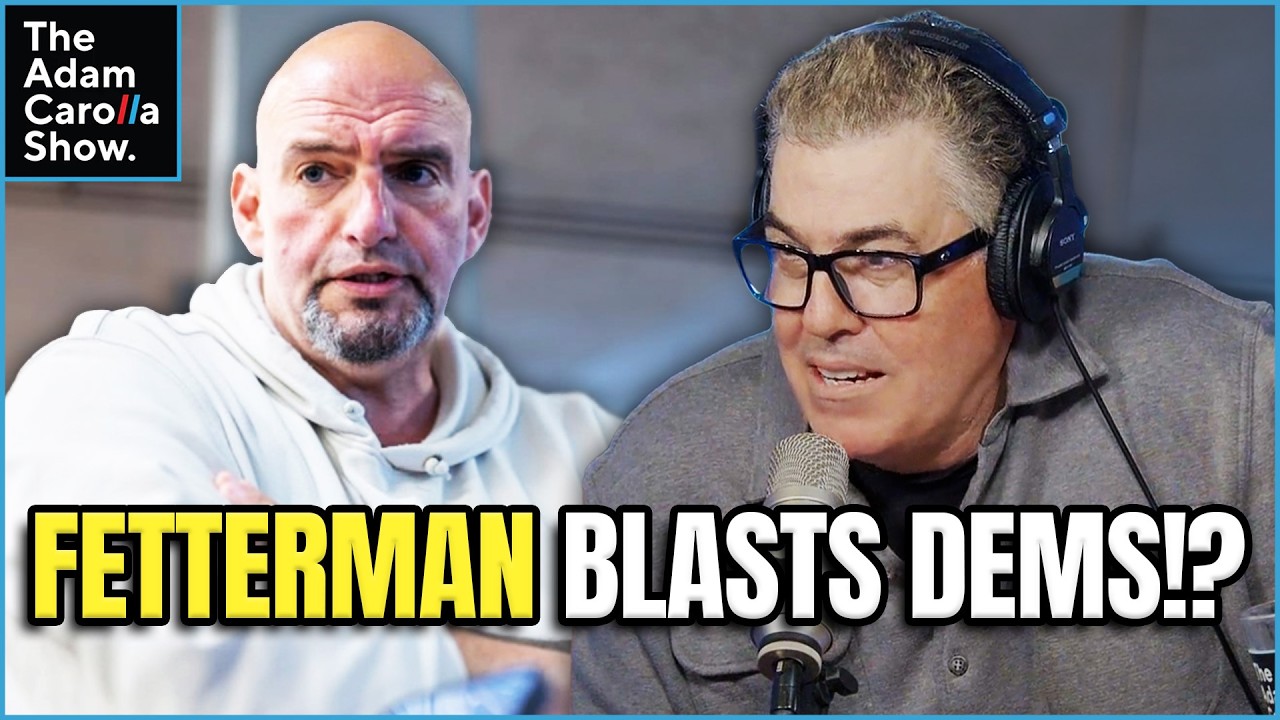 John Fetterman Blasts Dems + Tampa Airport to Ban PJs? + Man’s AI Wife Pushes Him to the Brink