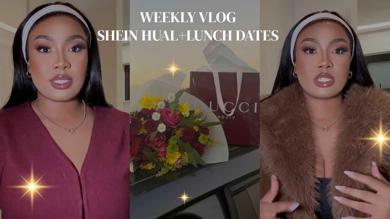 #Weeklyvlog | @SHEIN mini haul, cooking vibes, walks & lunch dates!