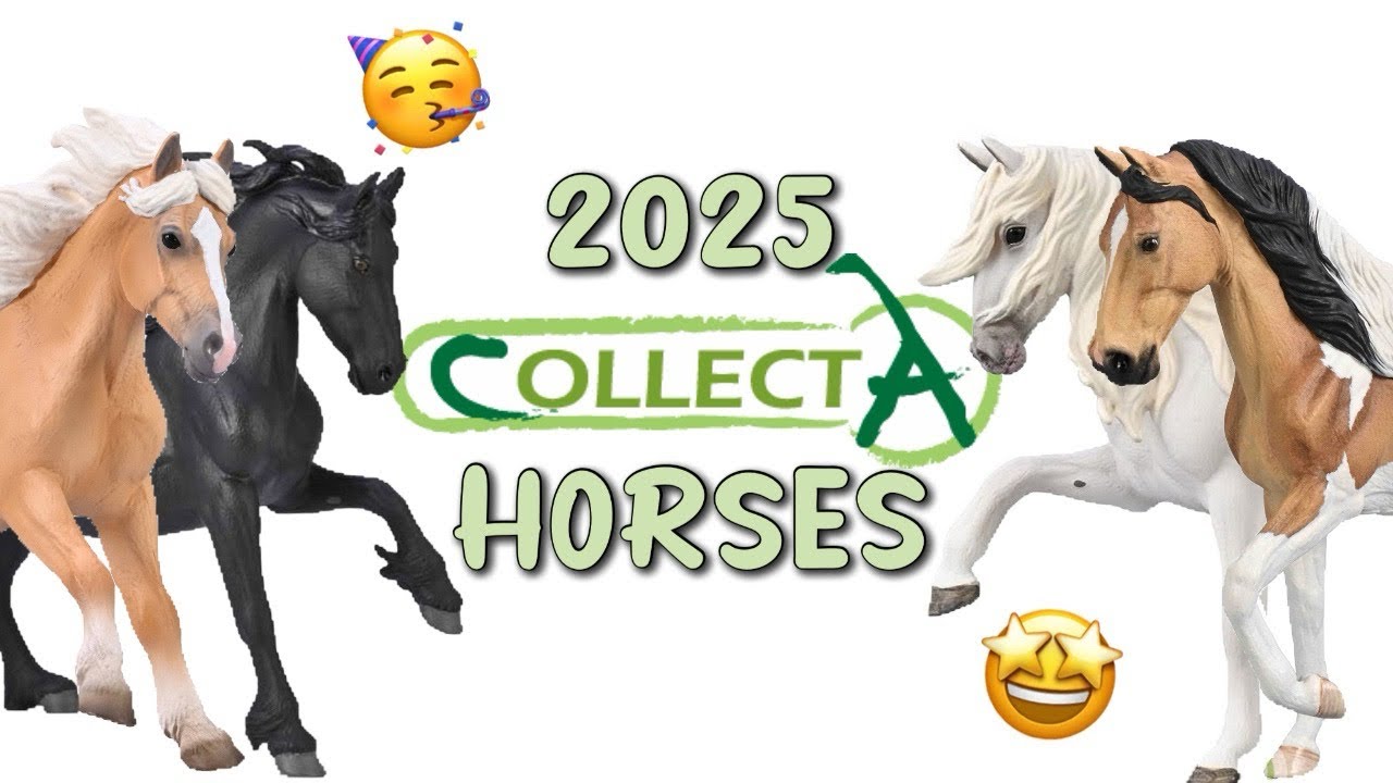 2025 Collecta Horses + Accessories! | PRS Studios