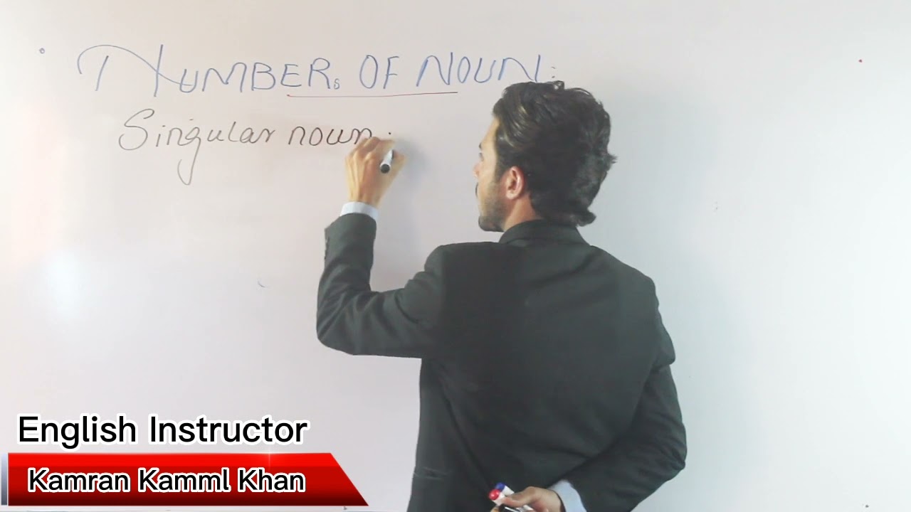 Number of Noun/ Singular and Plural Noun/ By Kamran Kamml Khan