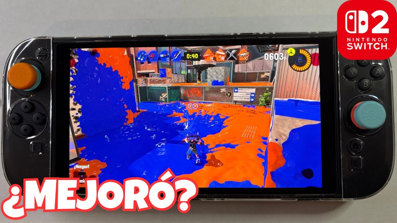Splatoon 3 en Nintendo Switch 2 (Modo Portátil)-Gameplay sin Comentarios 