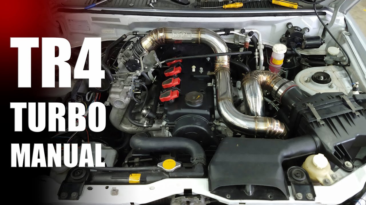 TR4 Turbo Manual - Montagem do kit turbo em INOX
