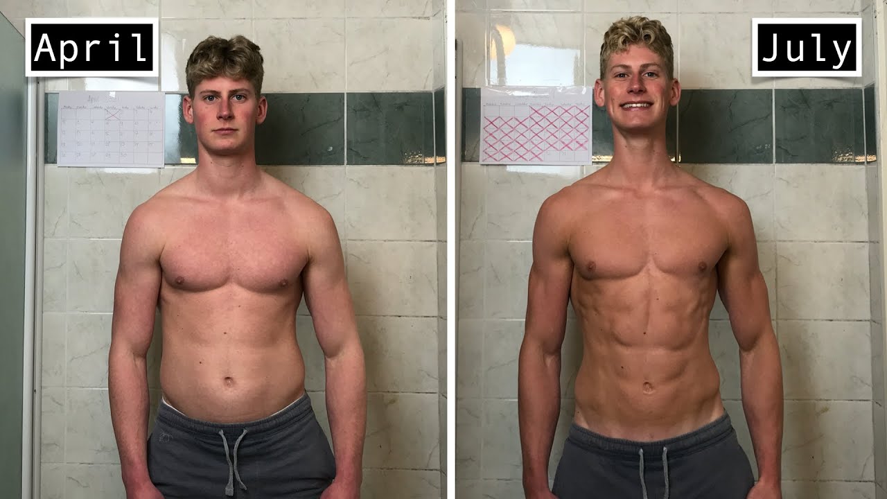My 4 Month Body Transformation Time-lapse (192-175 lbs)