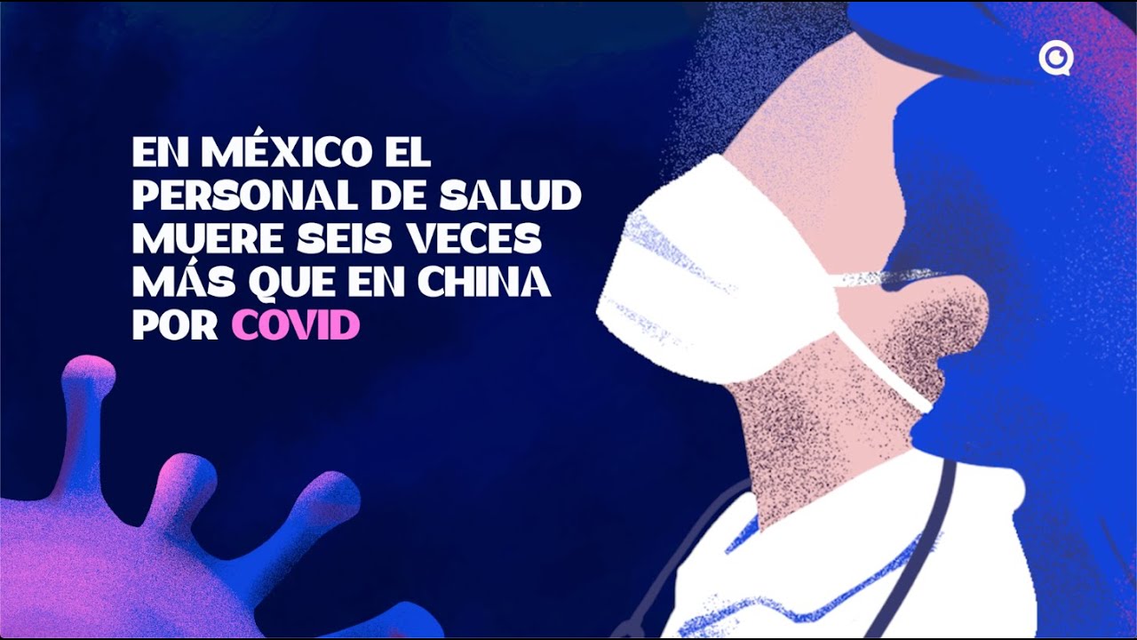 En Mexico, personal de salud muere seis veces más por coronavirus, que personal de China