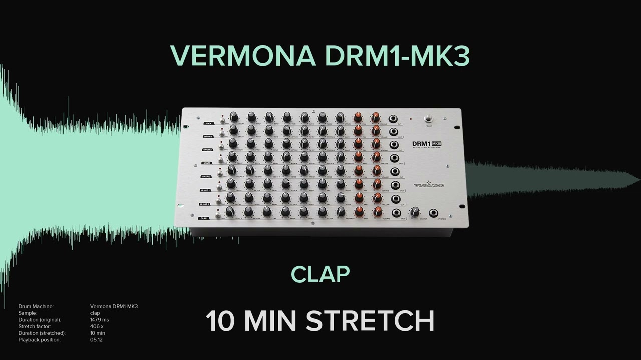 Vermona DRM1-MK3 Clap 1 (10 MINUTES)