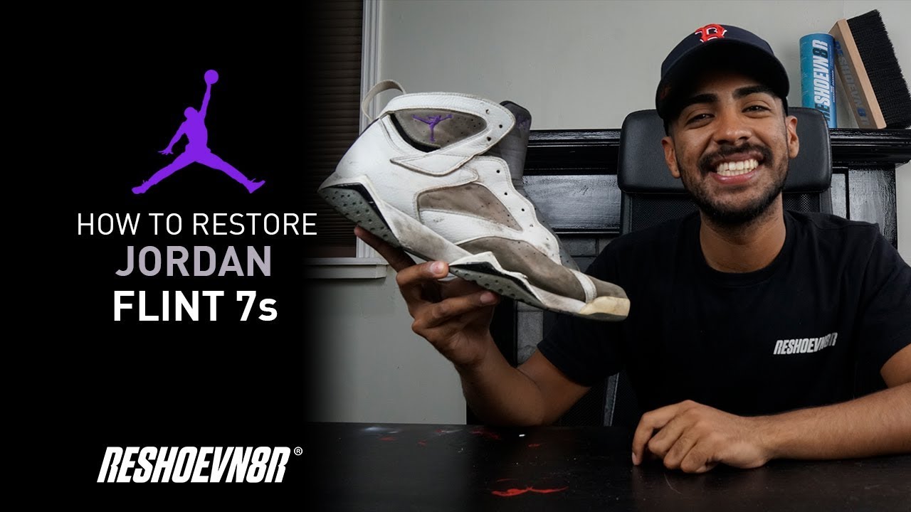 Vick Almighty Restores Air Jordan Flint 7 with Reshoevn8r!
