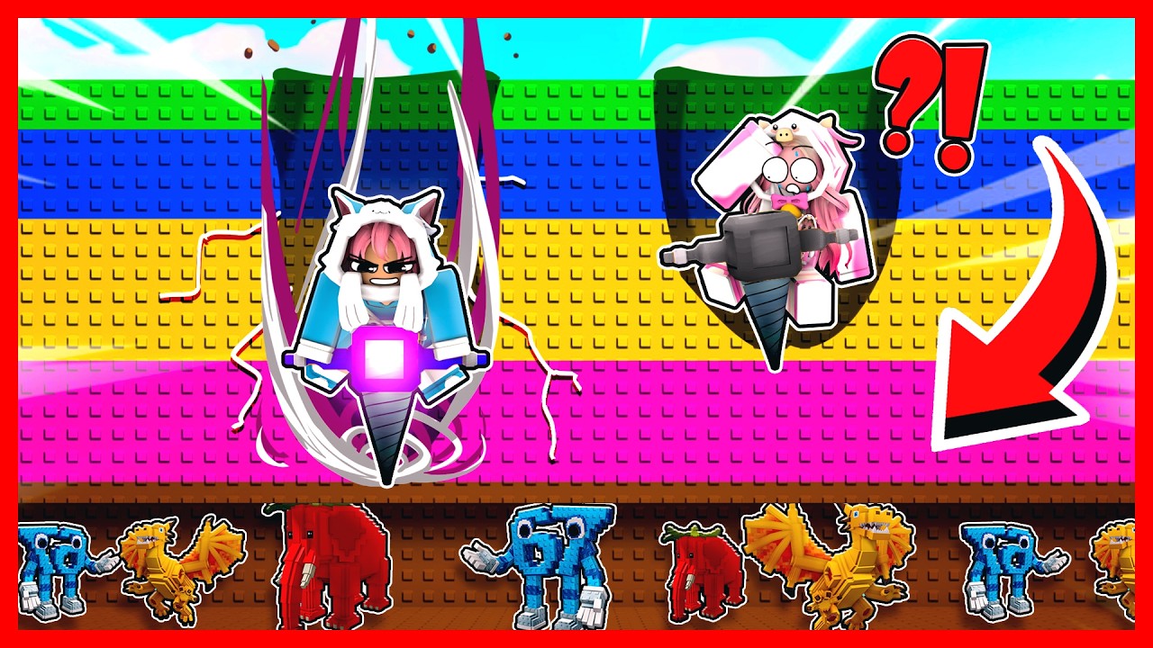 ATUN & MOMON MENGGALI SAMPE 9999999 METER UNTUK MENDAPATKAN BRAINROT LANGKA !! Roblox