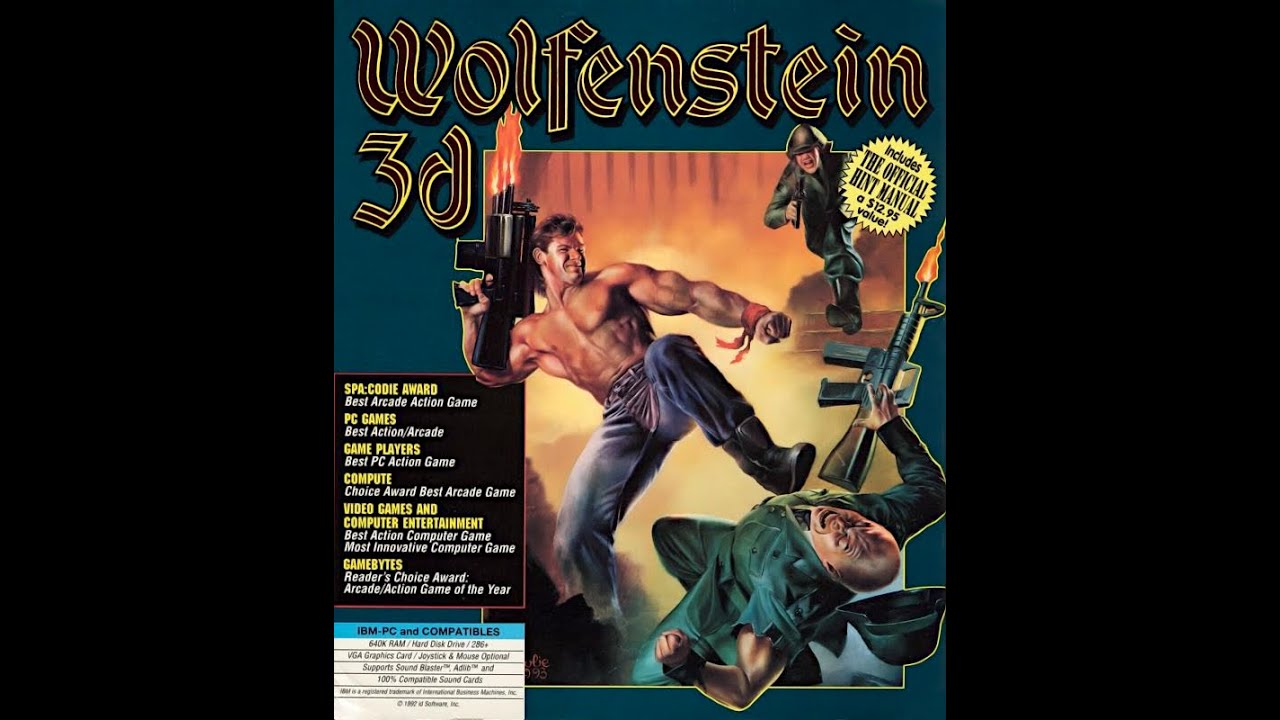Wolfenstein 3D (HQ Remake) - Enemy Around The Corner