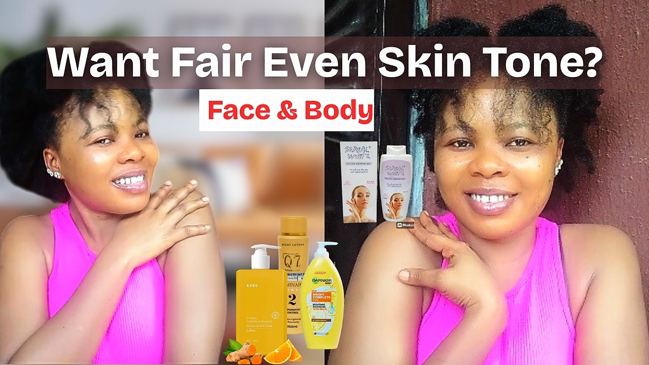 Lighten Face & Body Safely*How To Lighten Dark Skin With Safe Lightening Body Cream