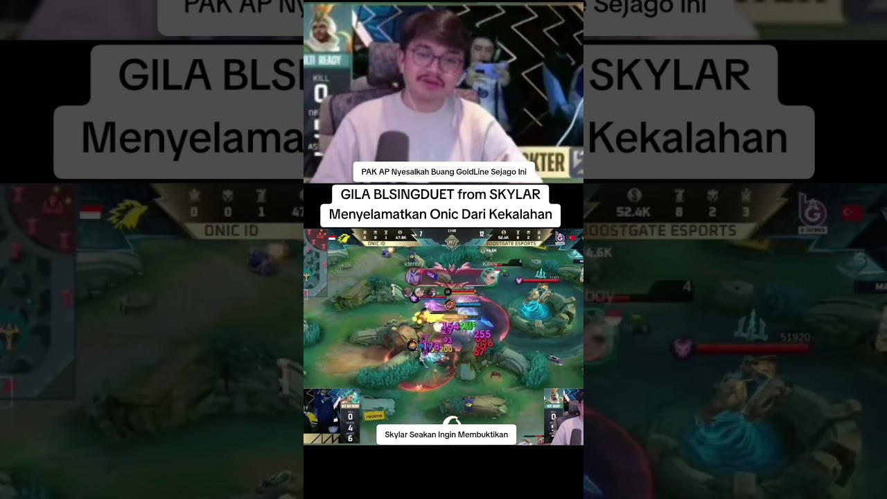 Onic M7 reaction Streamer 