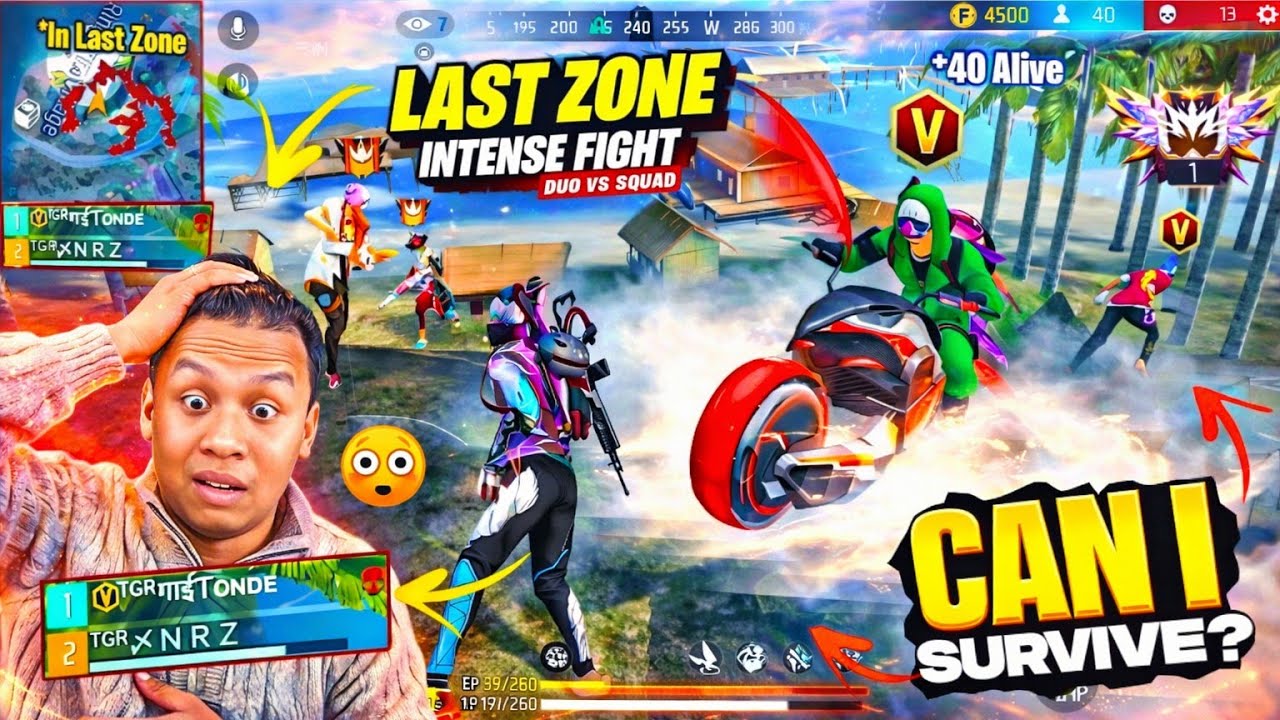 Tonde Gamer Angry Moment 🤬 on Last End Zone Drama Fight ⚔️ @TondeGamer 