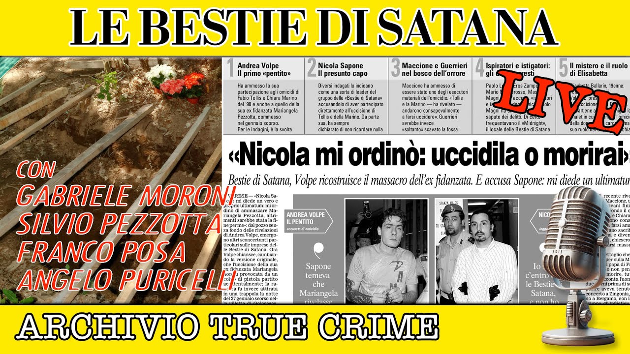 Le Bestie di Satana | ARCHIVIO TRUE CRIME LIVE