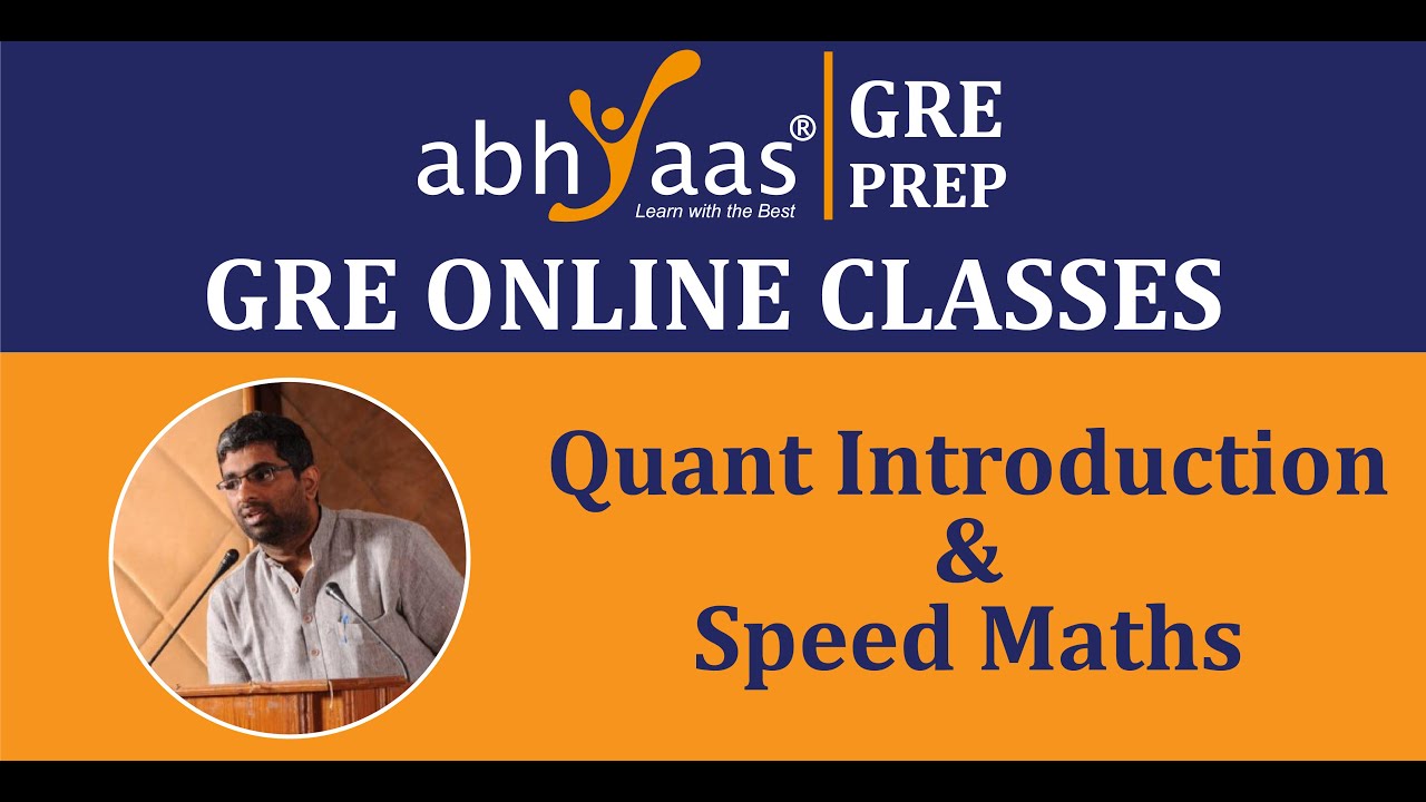 GRE Quantitative Reasoning | GRE Online Classes | Abhyaas GRE Prep