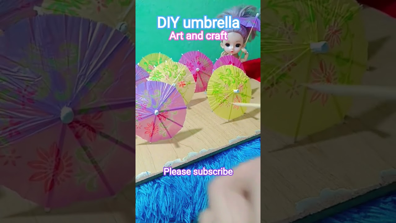 DIY umbrellas 