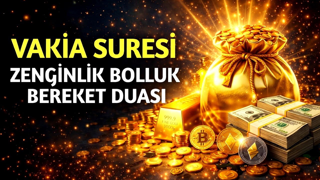 Vakıa Suresi | Rızık, Bereket ve Zenginlik Duası - Bolluk Ayetleri