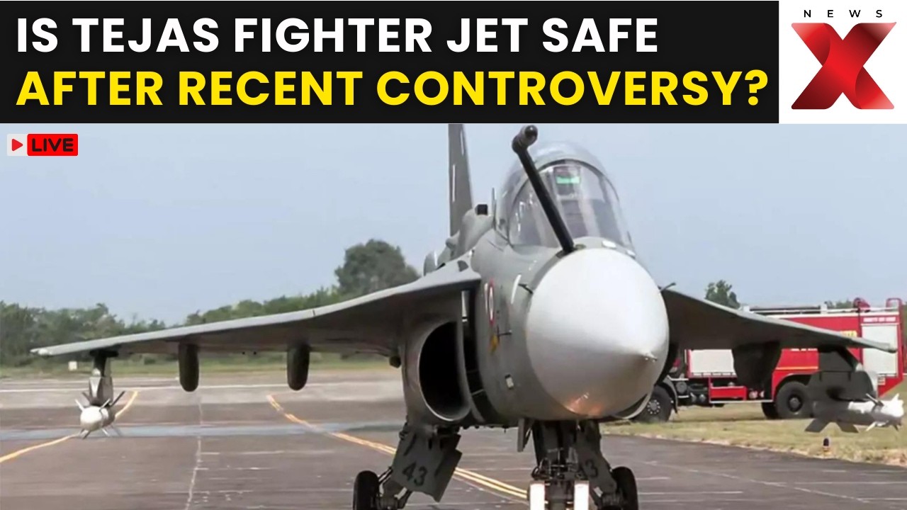 Tejas Fighter Jet Controversy LIVE: HAL Responds To Viral Crash Claims! | Incident Explained