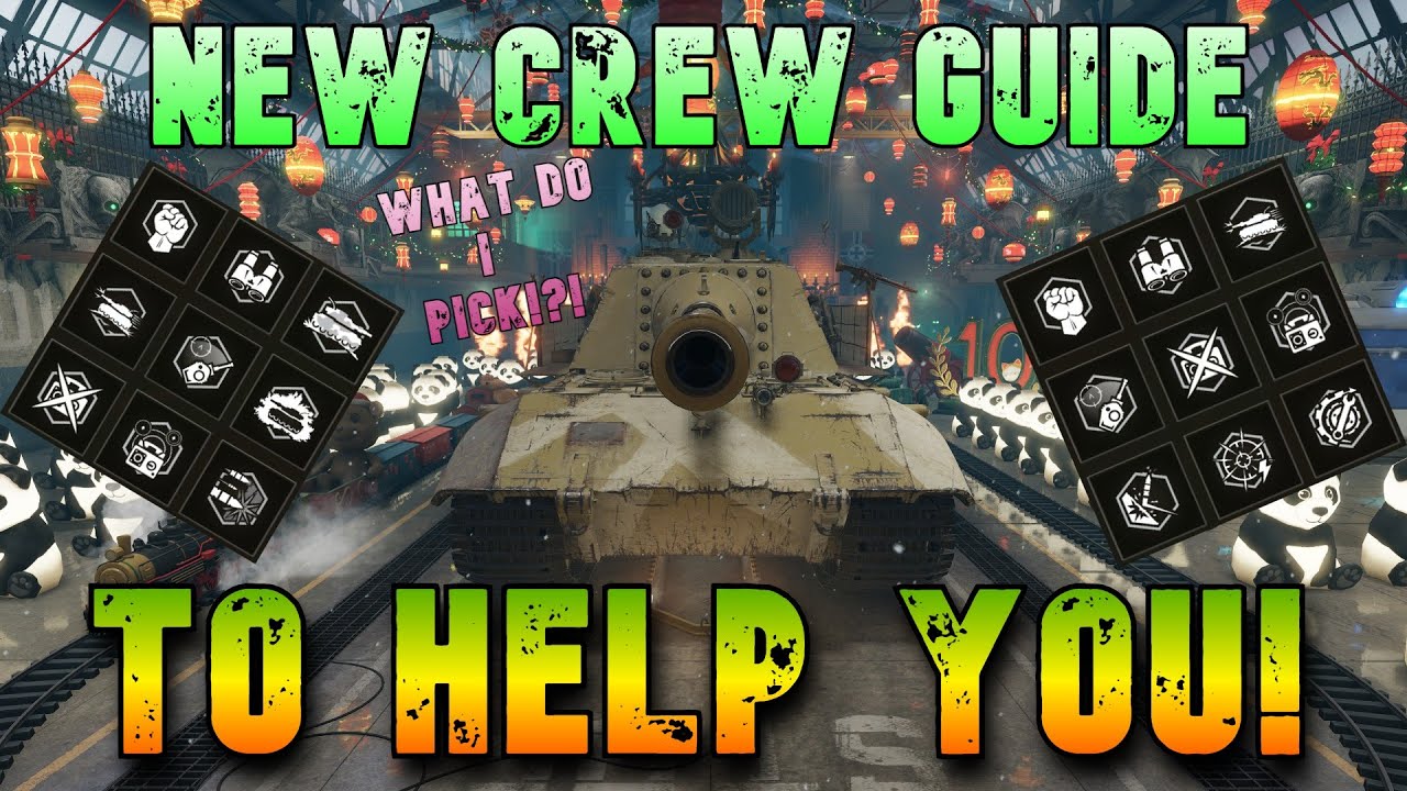 Crew Guide To Help You! Copy Pasta Crews WWII - CW ll Wot Console - World of Tanks Modern Armor