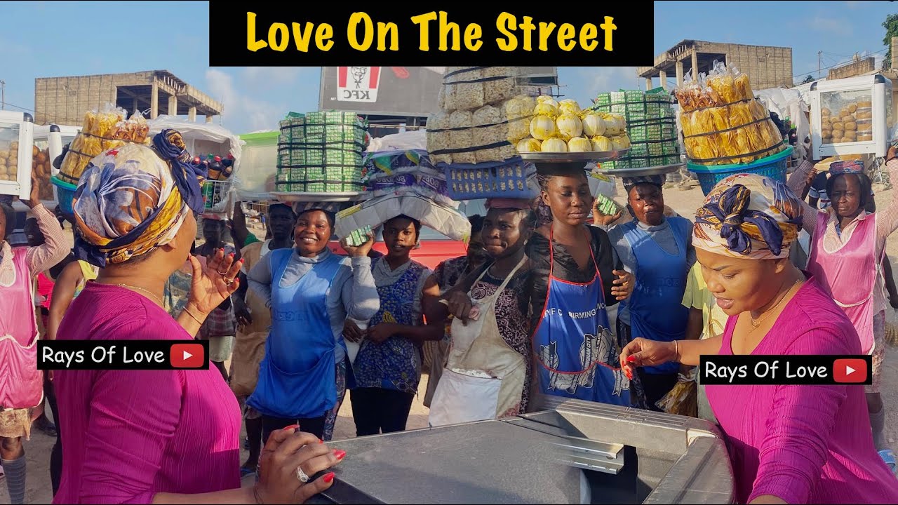 Hawkers Reaction When McBrown Showed Them Love On The Street | You Cant Hate Her For This