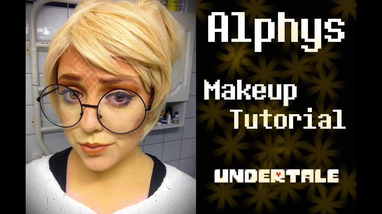 Alphys (Undertale) - Makeup Tutorial
