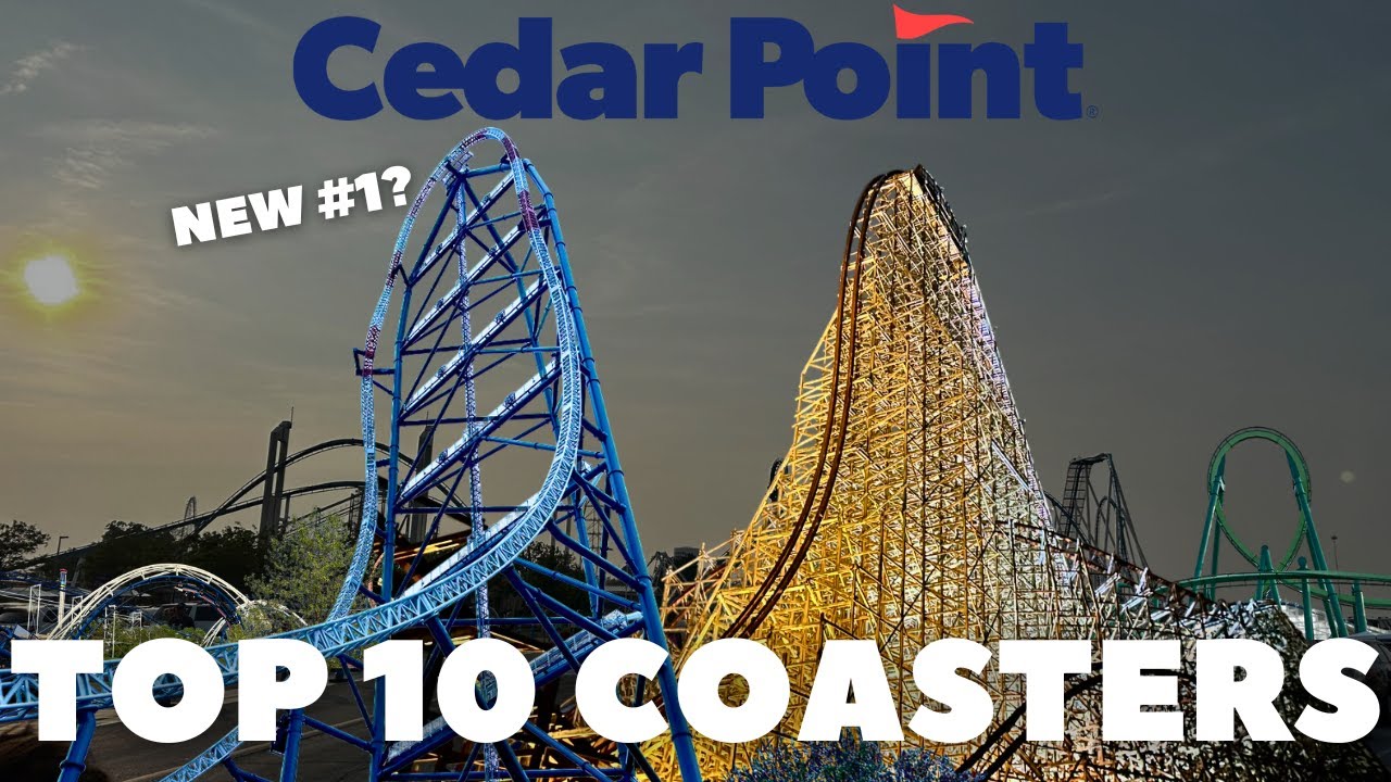 TOP 10 Roller Coasters at CEDAR POINT Ranked