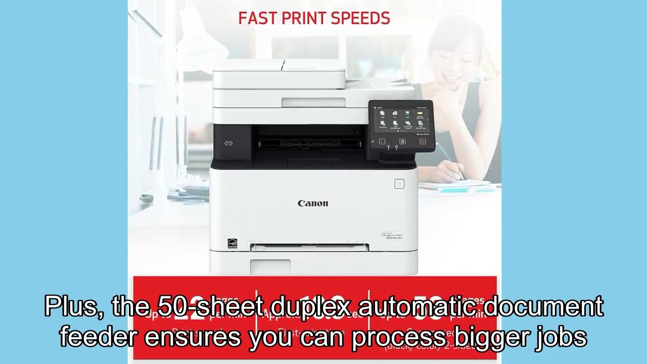22 PPM Color Laser BEAST - Canon MF656Cdw Printer Review