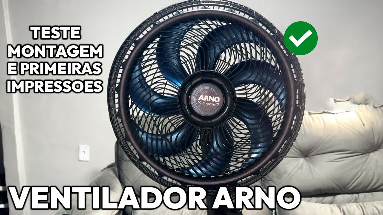 Eu Testei o Ventilador de Coluna Arno XTREME-7 (Unboxing + Montagem + Primeiras Impressões)