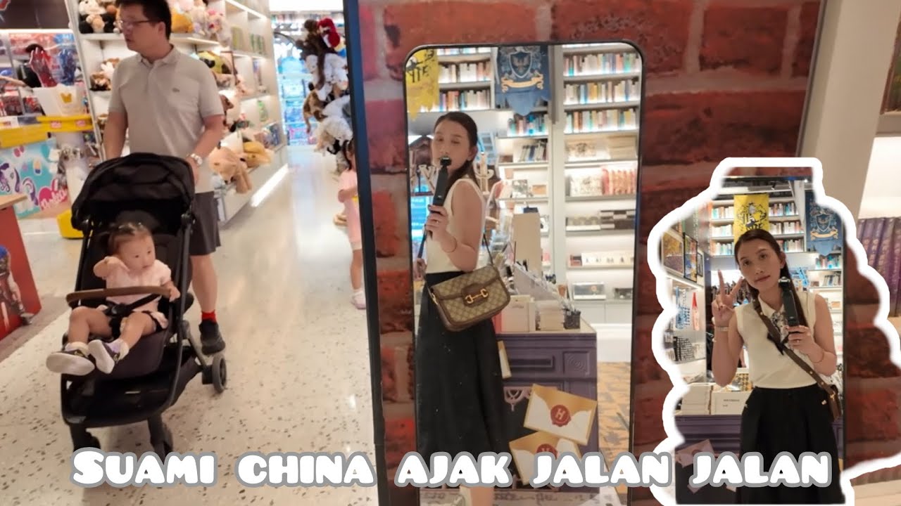 SUAMI 🇨🇳 SELALU AJAK ANAK ISTRI JALAN2 🫶🏻🫶🏻