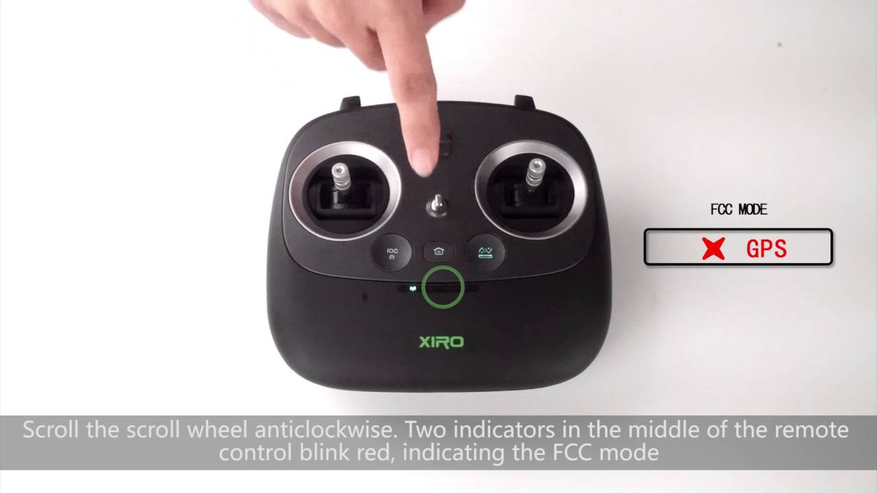 XIRO XPLORER Tutorial #11【Switching the FCC CE Mode for the Tx Power of the Remote Control】