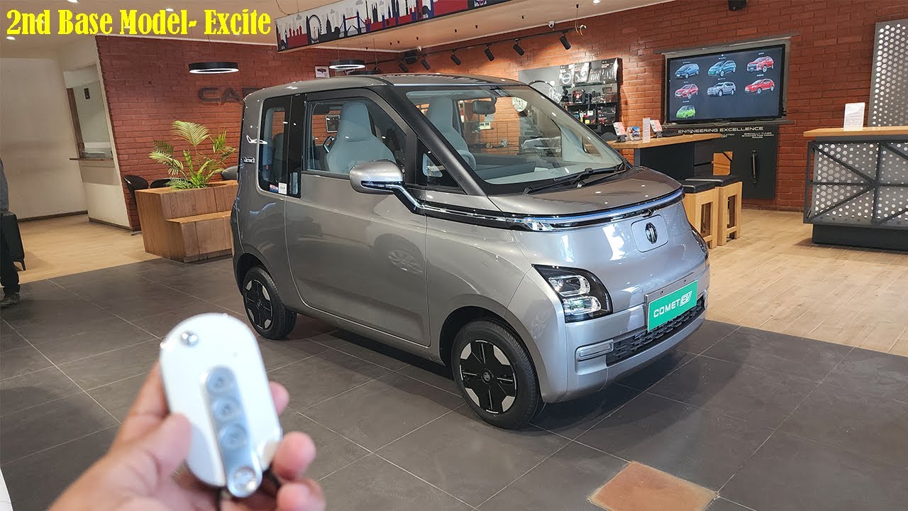 2025 MG Comet Excite 2nd Base Model Detailed Review with New Price 🔥