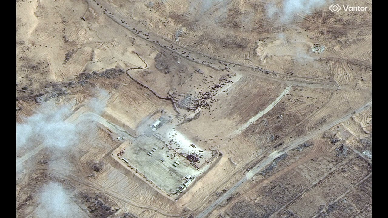 Satellite Imagery Shows Extent of Damage in Gaza and Return of Displaced Palestinians