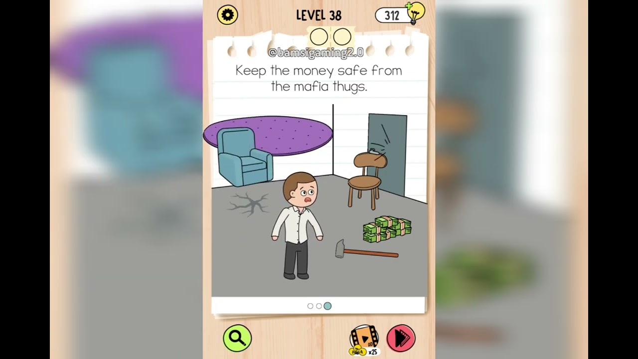 Brain Test 5 Level 38 Game Walkthrough
