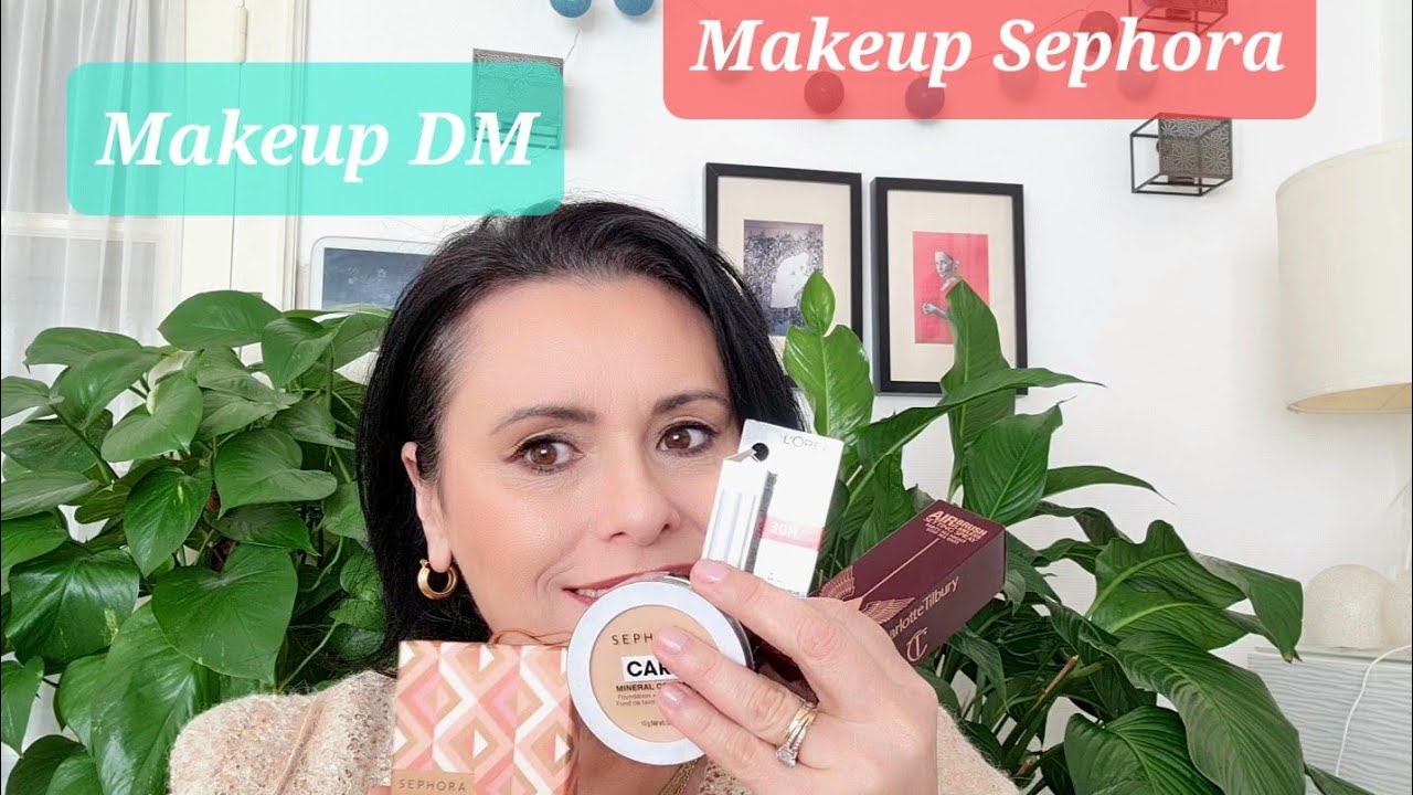 Machiaj cu produse Sephora si DM👍#sephora #dm #doinadeleanu #makeup