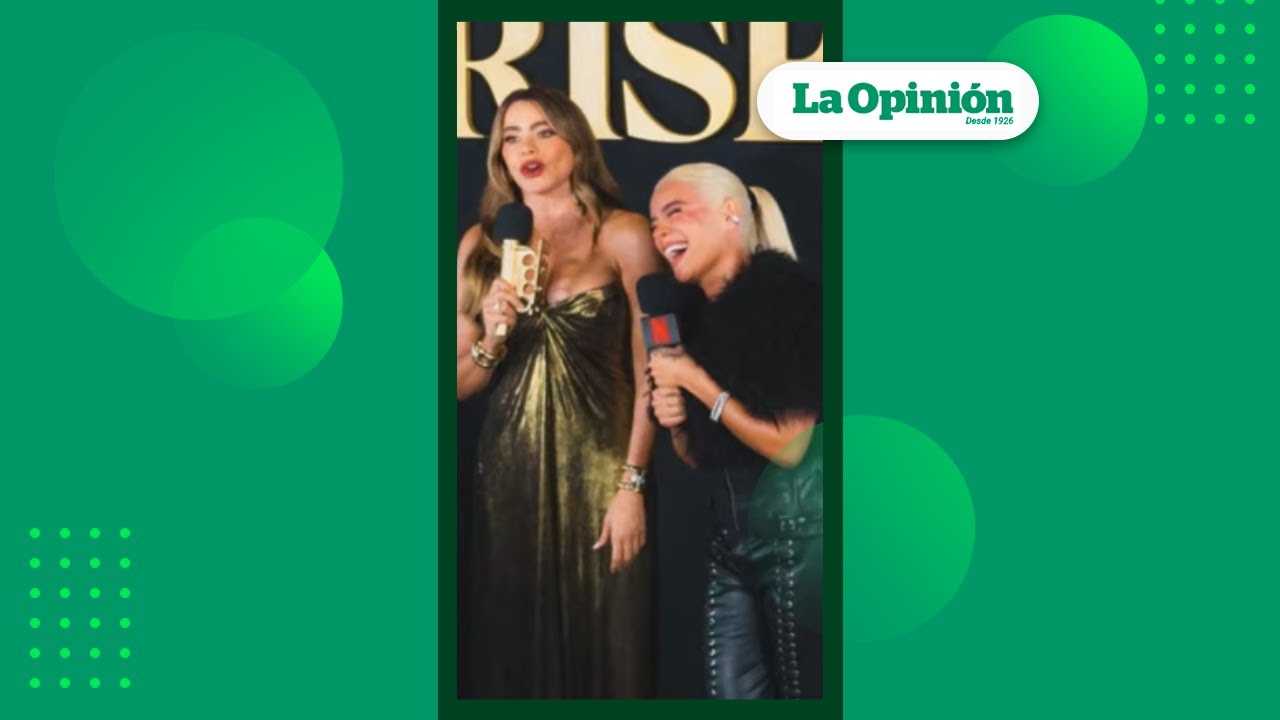 Sofía Vergara y Karol G se roban las miradas en el estreno de Griselda | La Opinión
