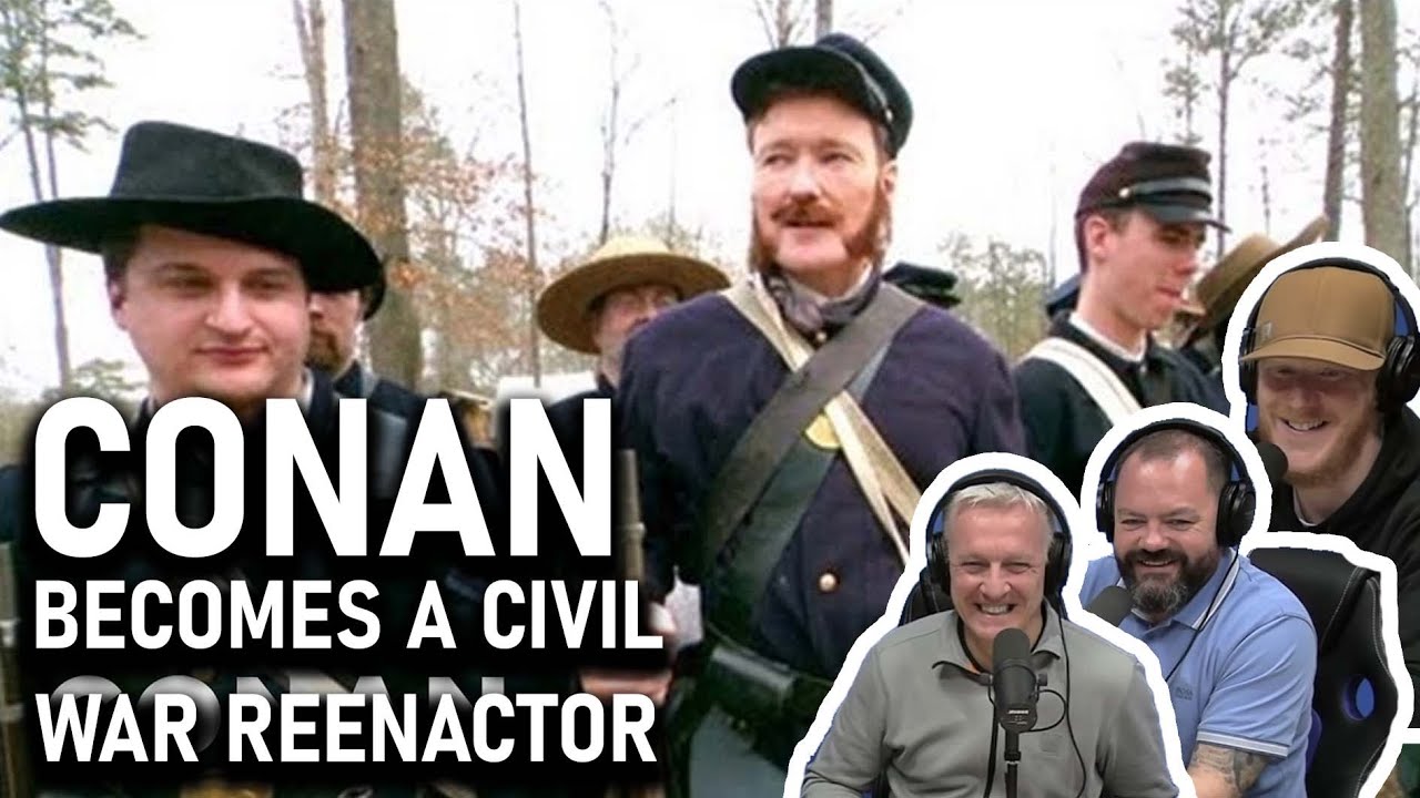 Conan Becomes A Civil War Reenactor REACTION | OFFICE BLOKES REACT!!
